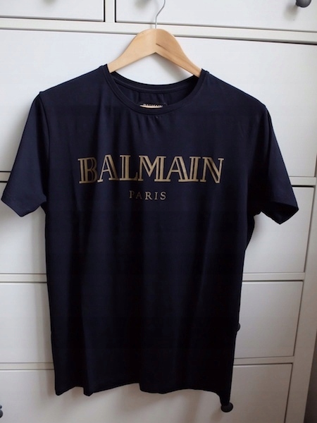 T-shirt Balmain r. XL premium, made in France
