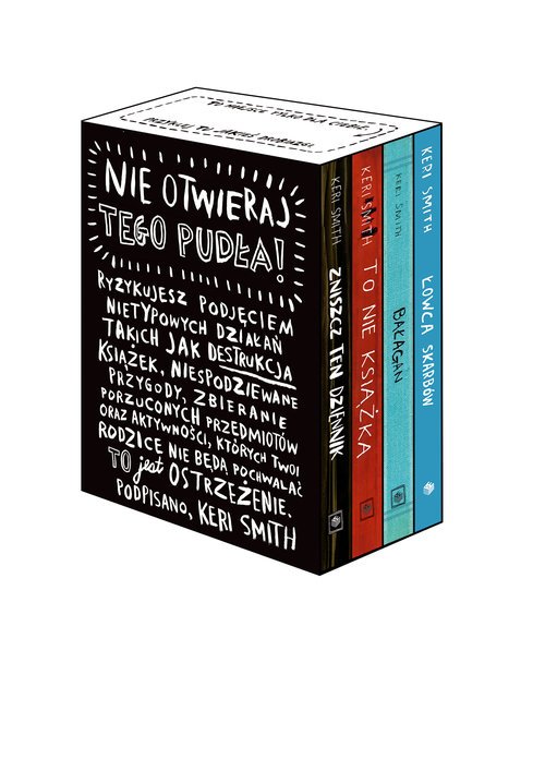 4x KERI SMITH NIE OTWIERAJ TEGO PUDŁA DELUXE ETUI