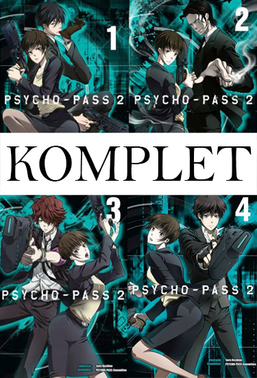PSYCHO-PASS 2 TOMY 1-4 KOMPLET PL NOWE MANGI