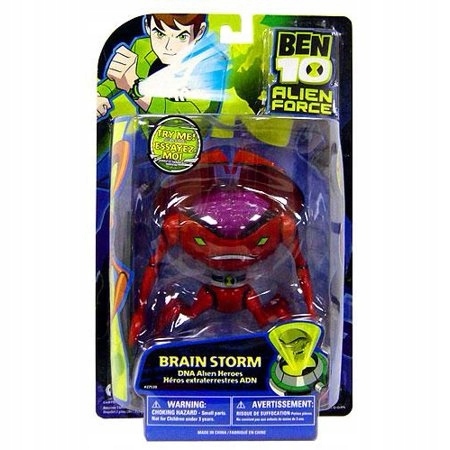 BANDAI BEN10 ALIEN FORCE ŁEBKRAB BRAIN STORM 27539