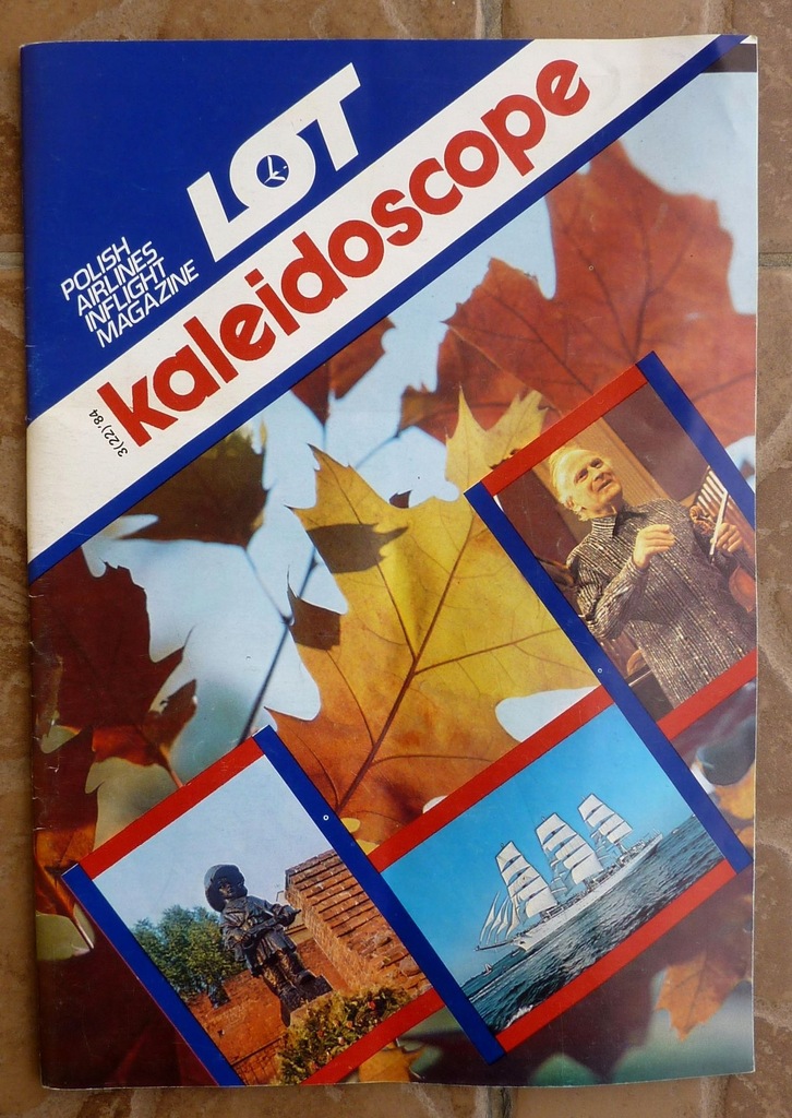 PLL LOT - magazyn pokładowy Kaleidoscope - 1984r.