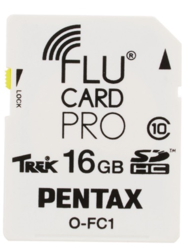 PENTAX K-3 Karta pamięci FluCard Pro 16GB WiFi