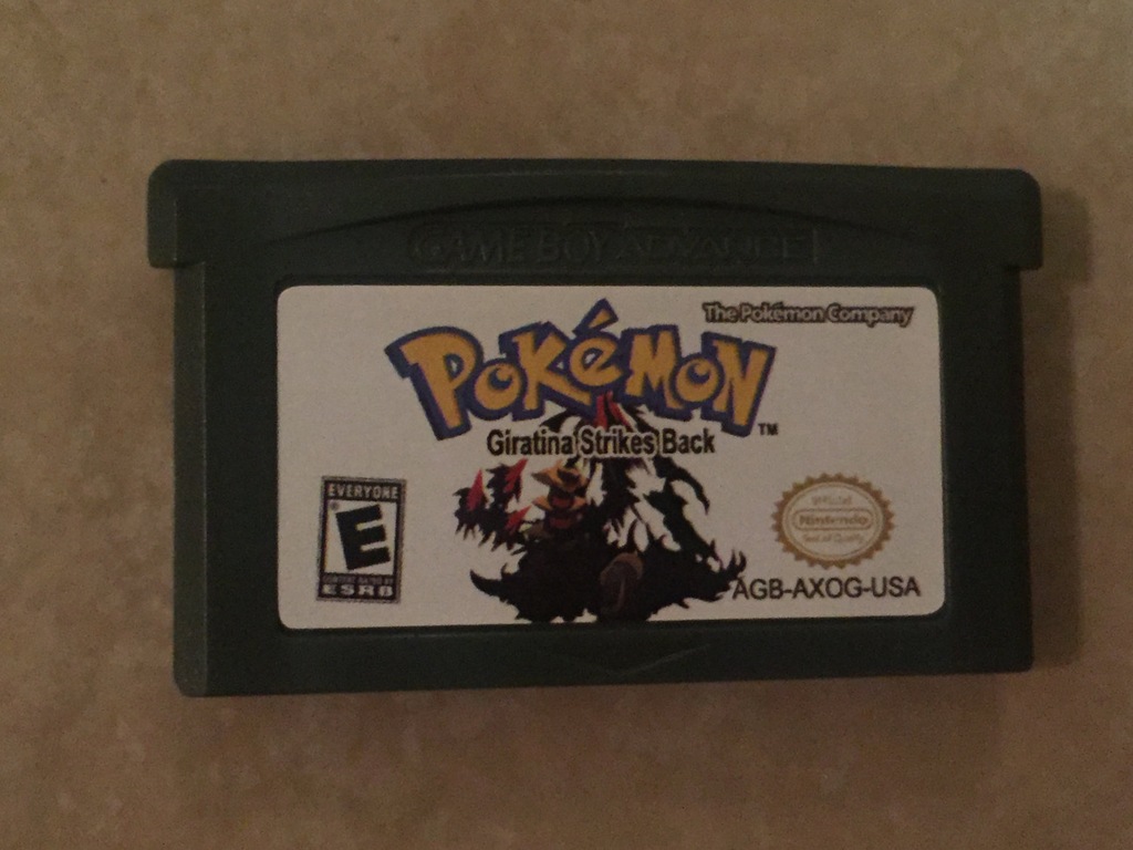 Gra Gameboy Advance Pokemon Giratina Strikes Back