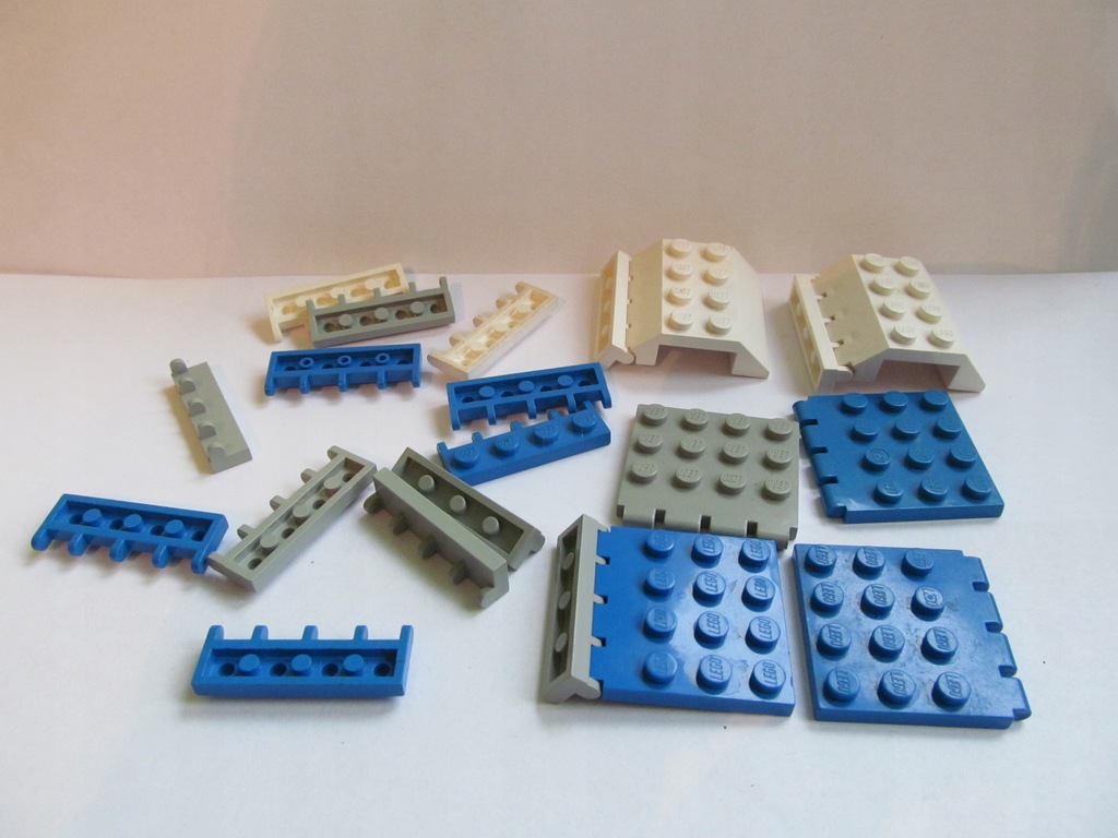 LEGO daszki + zawiasy mix (112)