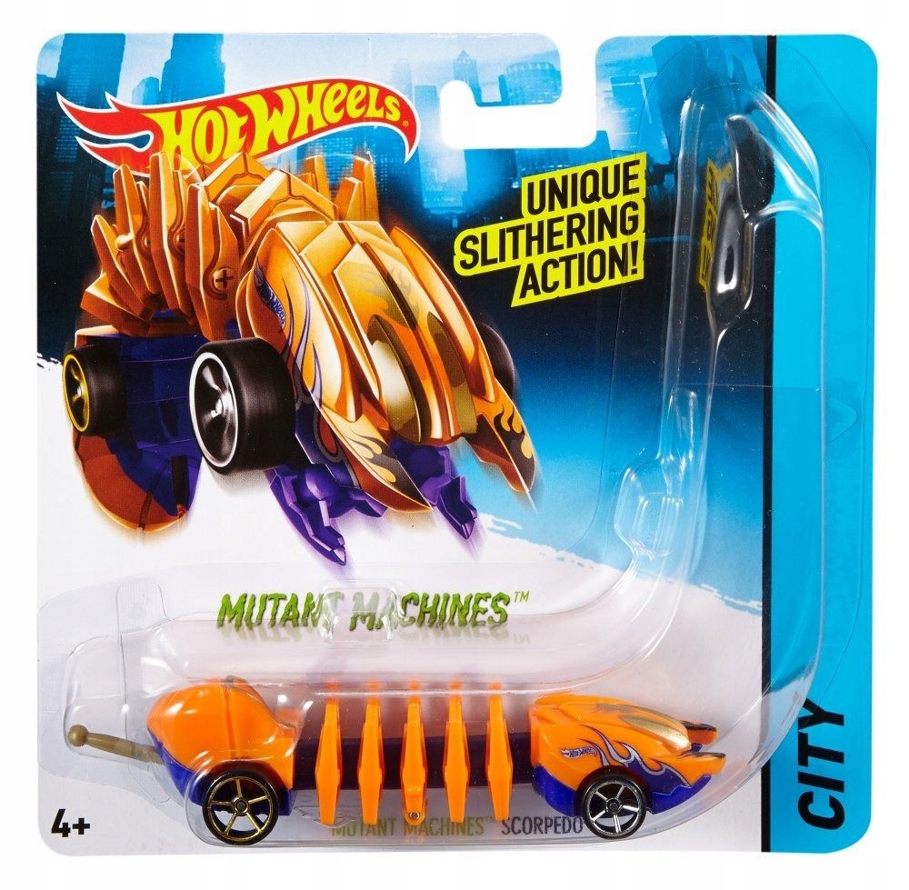 Hot Wheels Samochodzik Mutant Machines Scorpedo - 7636062270 - oficjalne  archiwum Allegro