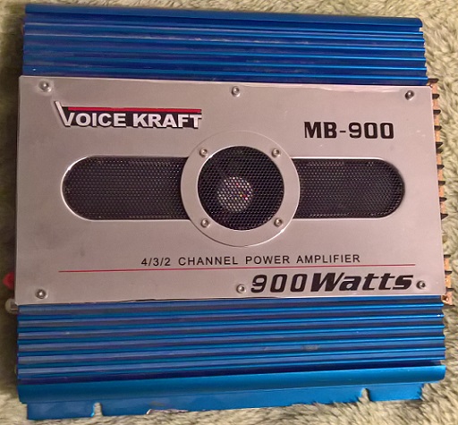 Wzmacniacz samochodowy VOICE KRAFT MB-900 900Watt