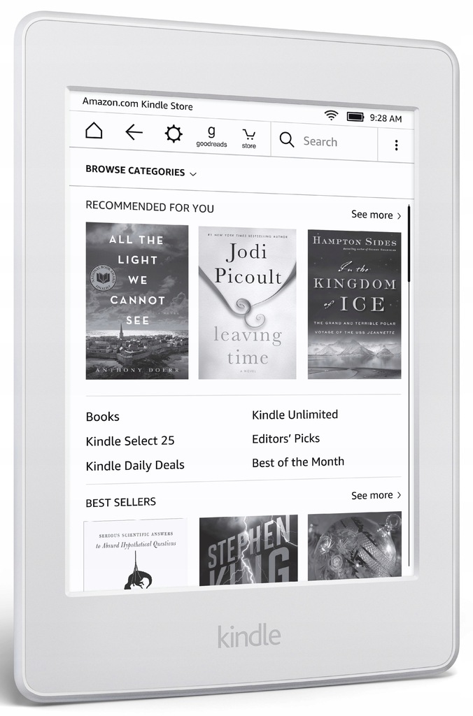 Czytnik ebook Amazon KINDLE Touch 8 All-New, Biały