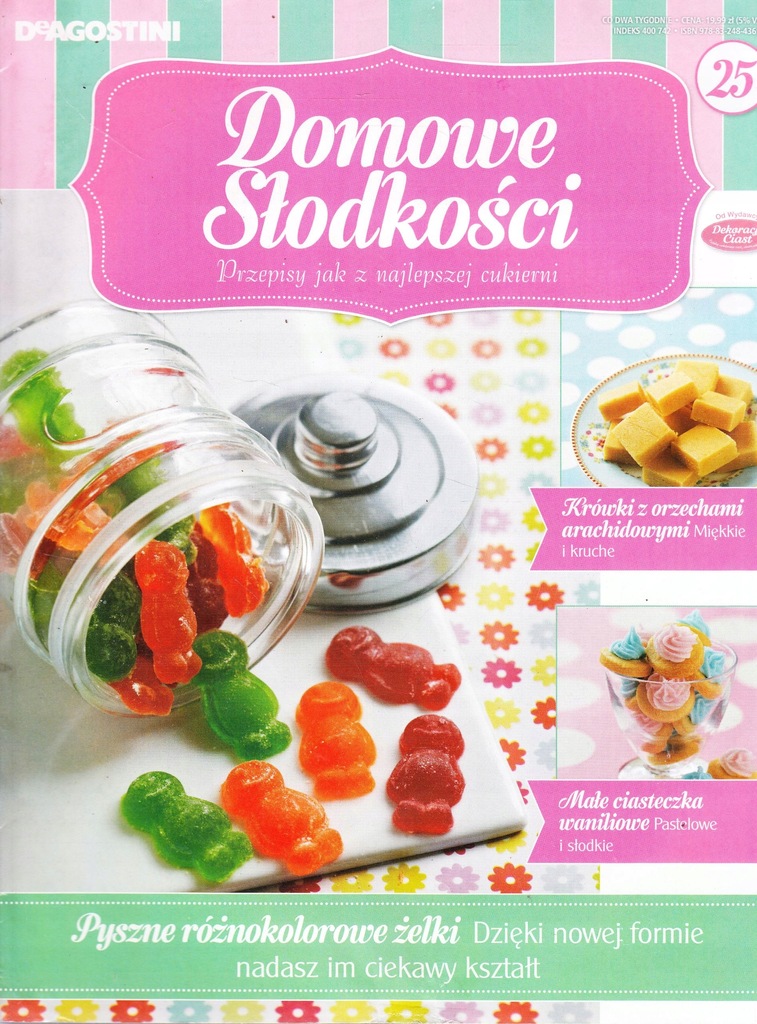 Domowe słodkości przepisy De Agostini 25