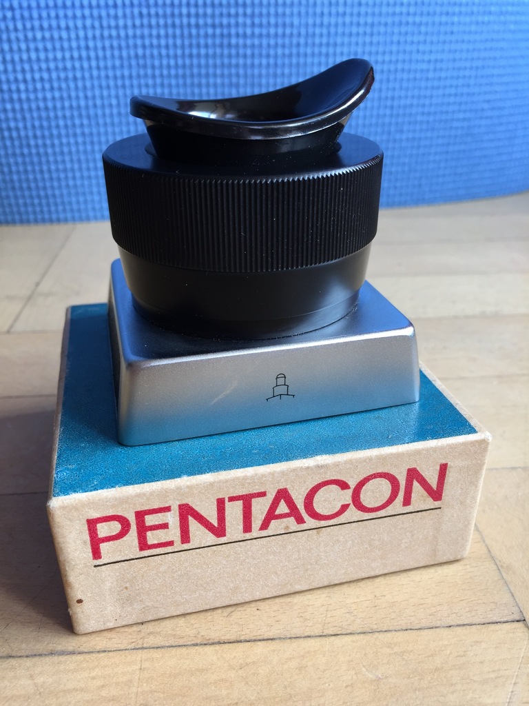 PENTACON SIX - WIZJER KOMINEK z LUPĄ, pudełko - P6