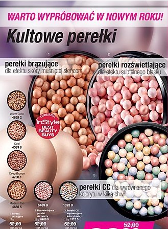 AVON Perełki brązujące i rozświetlające do twarzy