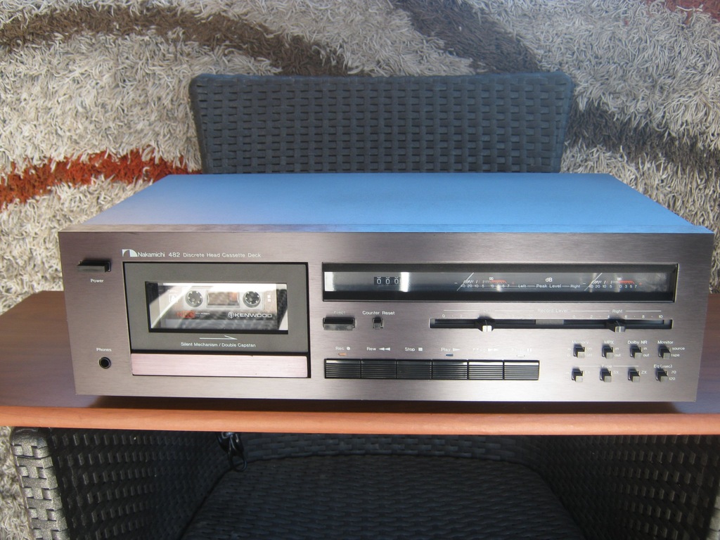NAKAMICHI 482 3 HEAD 100% ORG. SUPER STAN !