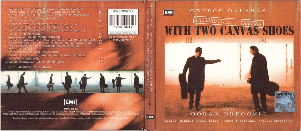 GEORGE DALARAS GORAN BREGOVIC THESSALONIKI YANNENA