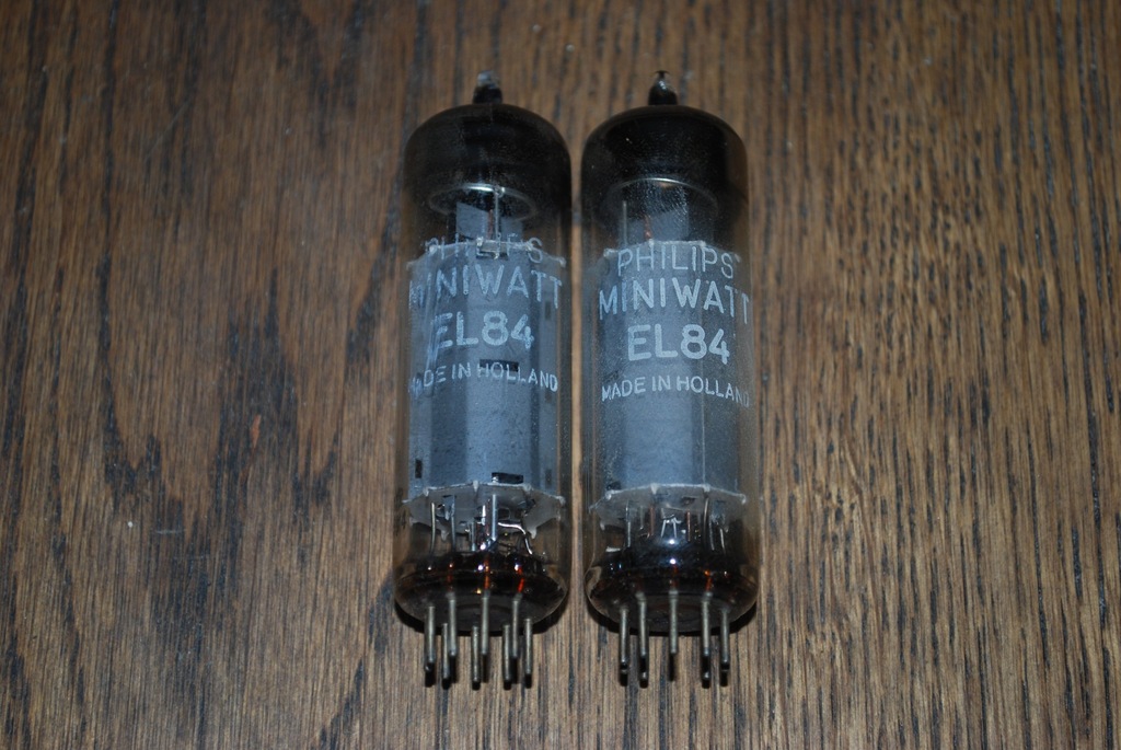 lampy elektronowe EL84 PHILIPS - PARA! 1964r