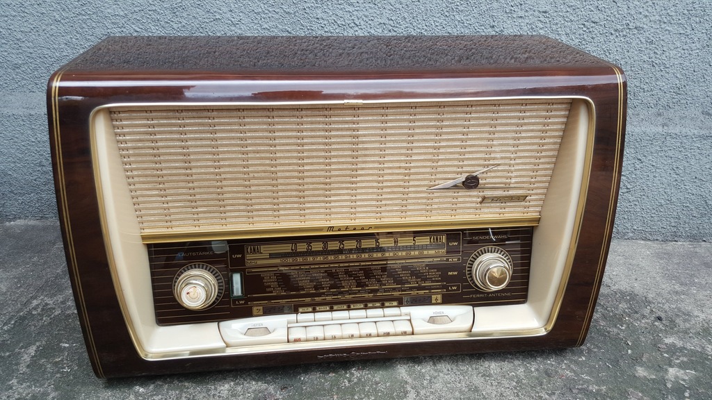 Loewe Opta __ STARE RADIO LAMPOWE __ METEOR W 3781