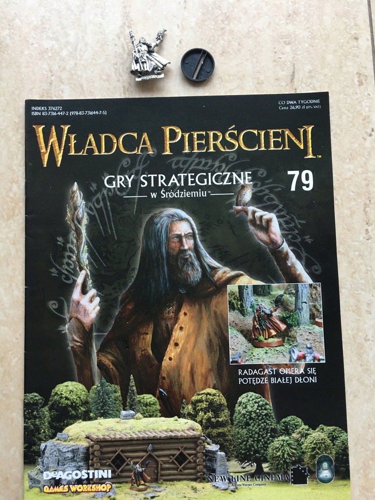 LOTR-79-WŁADCA PIERŚCIENI GAZETKA+FIG. RADAGASTA