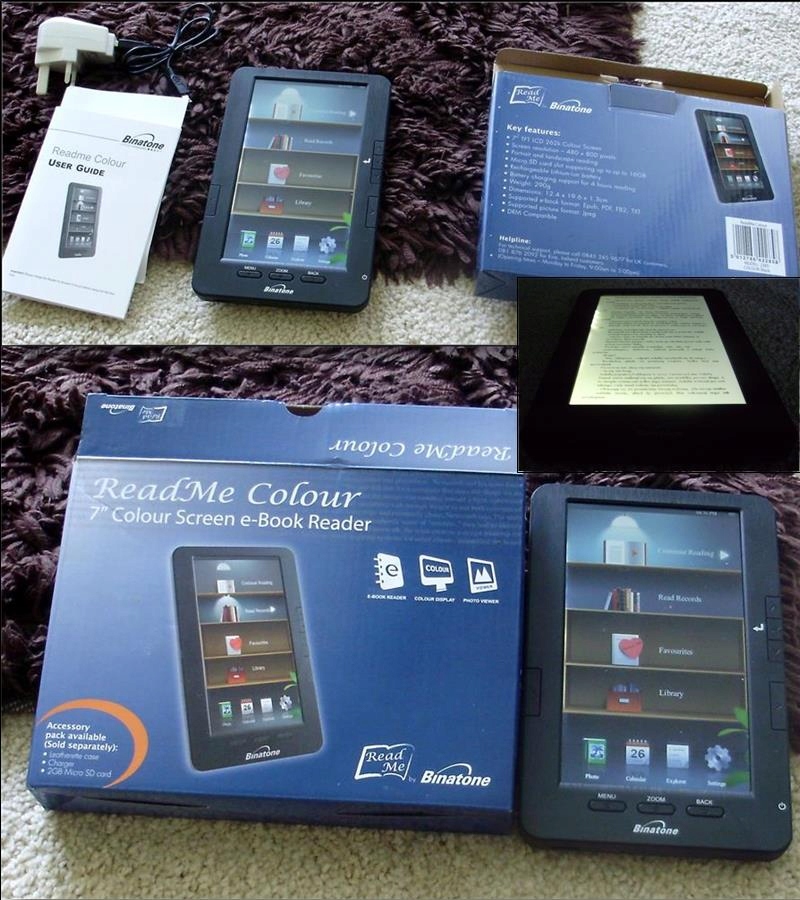 Binatone 2285 EBook Czytnik 7