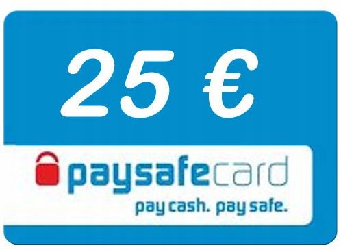 Paysafecard 25 euro PSC 25 euro