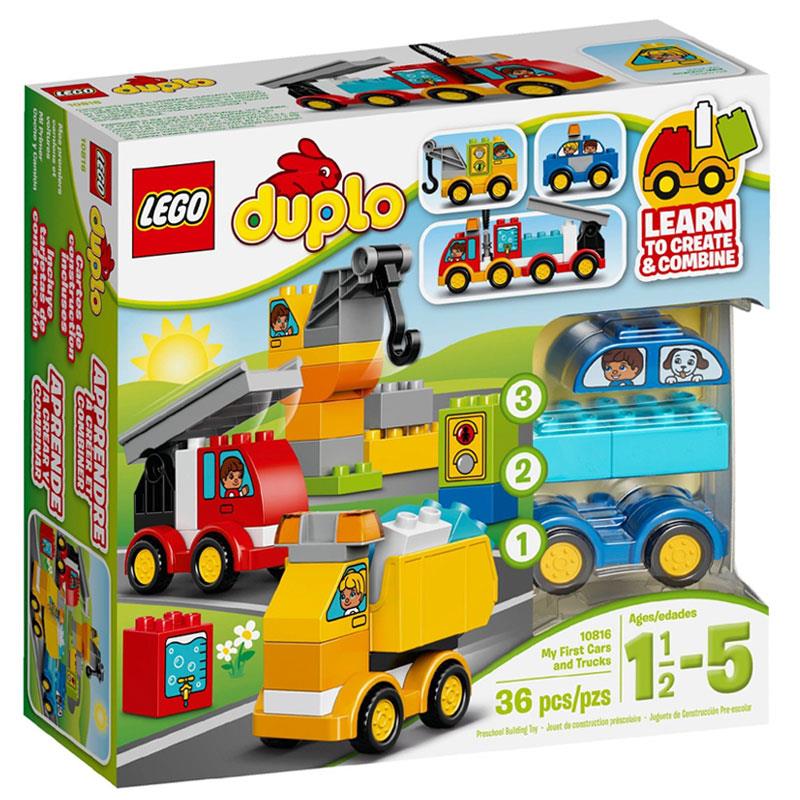 KLOCKI LEGO DUPLO 10816 MOJE PIERWSZE POJAZDY AUTA