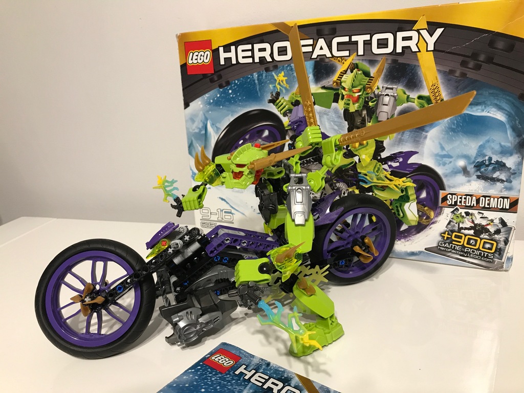 LEGO Hero Factory 6231 SPEEDA DEMON j.NOWY OKAZJA