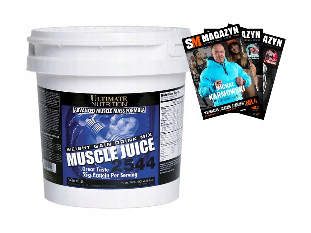 ULTIMATE NUTRITION MUSCLE JUICE 2544 6000g GAINER