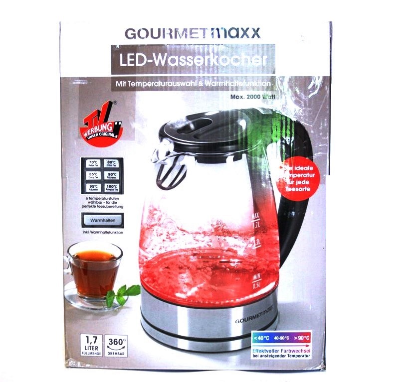 Gourmetmaxx 12831BO czajnik z regulacją temperatur