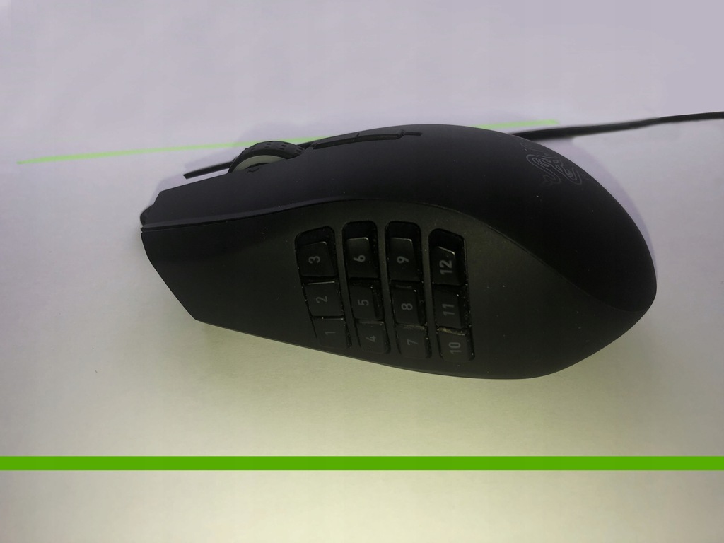 MYSZKA GAMINGOWA RAZER NAGA, 12 PRZYCISKÓW IGŁA