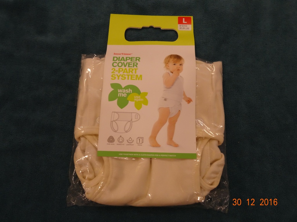 otulacz wełniany Imse Vimse L (9-12 kg) nowy
