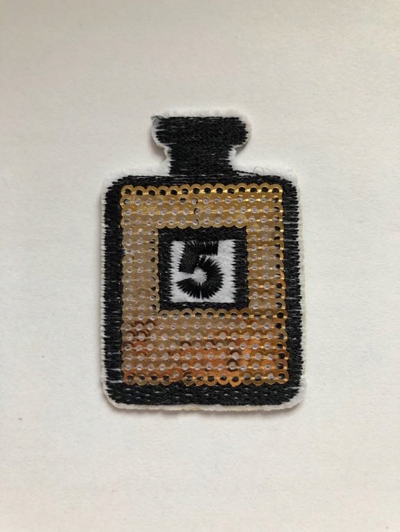 Naszywka naprasowanka perfum coco chanel n5
