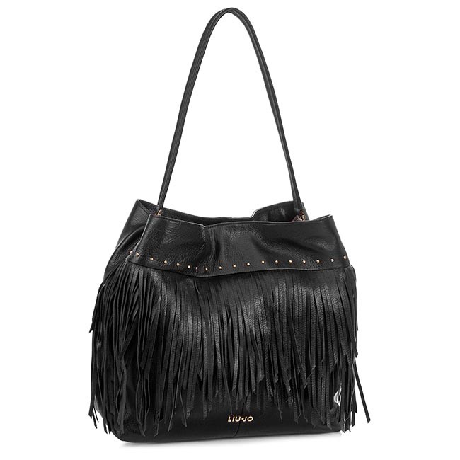 Torebka LIU JO 100% SKÓRA frędzle j.NOWA !! furla