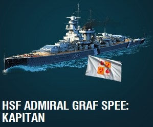 Okręt HSF Admiral Graf Spee World OF Warships WOWS