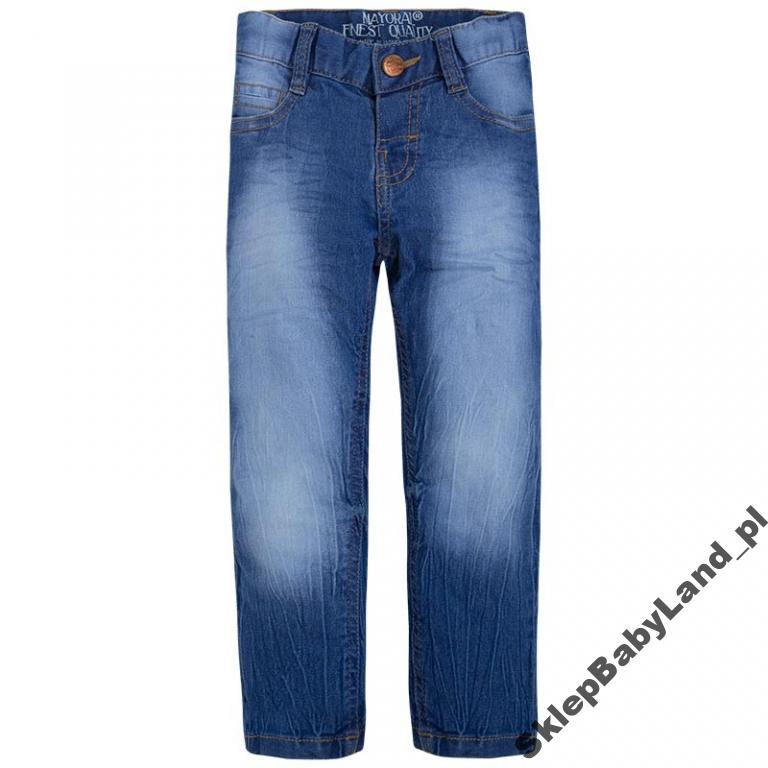 MAYORAL Spodnie jeans slim fit 3547 r.116