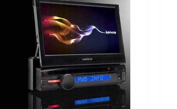 Lenco CS 470 DVD Wysuwany wyświetlacz LCD 7