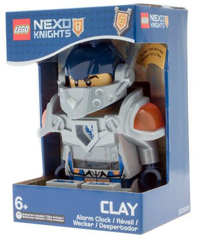 LEGO NEXO KNIGHTS 9009419 Budzik Zegarek CLAY