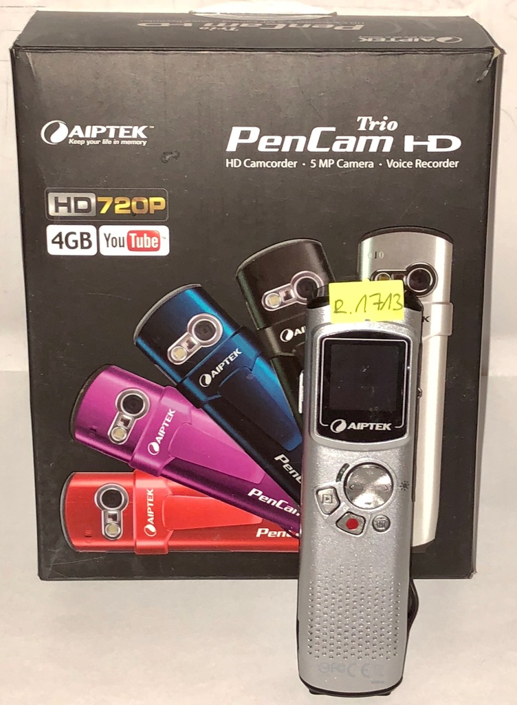 KAMERA AIPTEK PENCAM TRIO HD NR R.1713