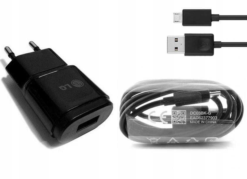 ŁADOWARKA + KABEL USB LG G3 G4 G5 K3 K4 K7 K8 K10