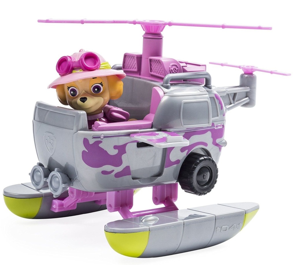 PSI PATROL SKYE HELIKOPTER POJAZD JUNGLE + FIGURKA