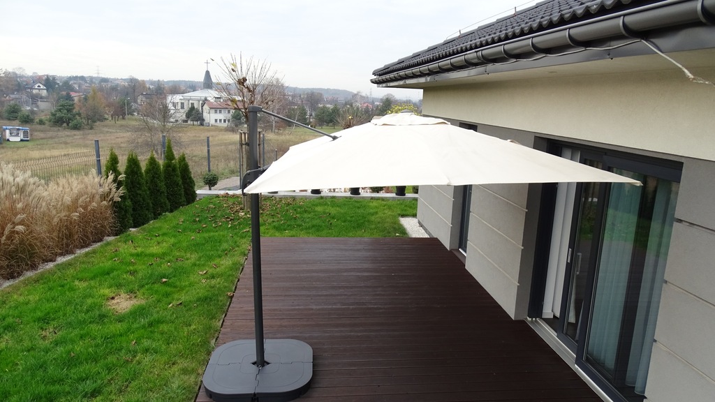 Parasol ogrodowy Ikea SEGLARO SVARTO