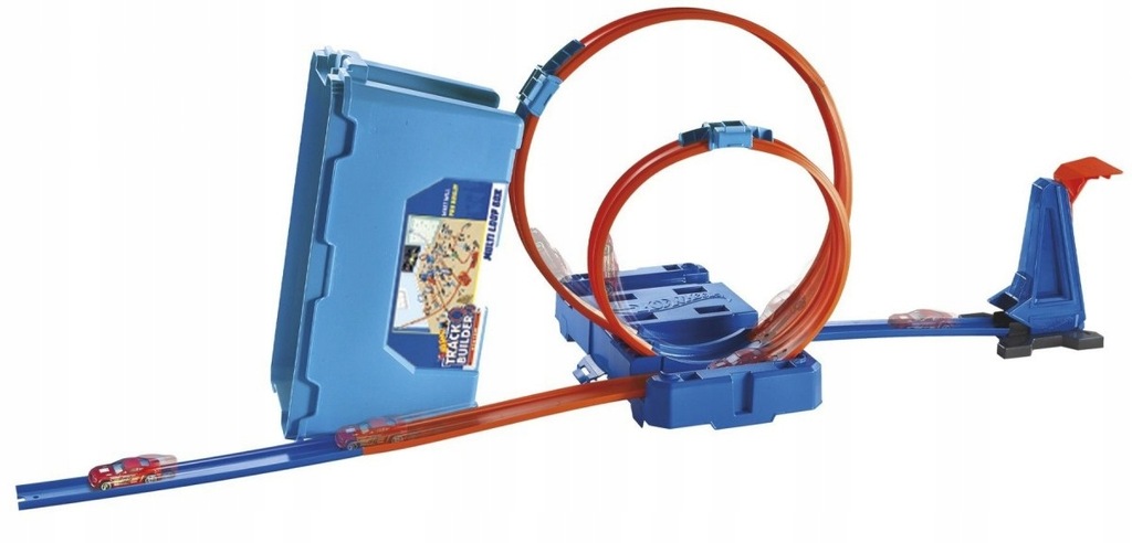 HOT WHEELS KASKADERSKIE PĘTLE 3M SKRZYNIA FLK89