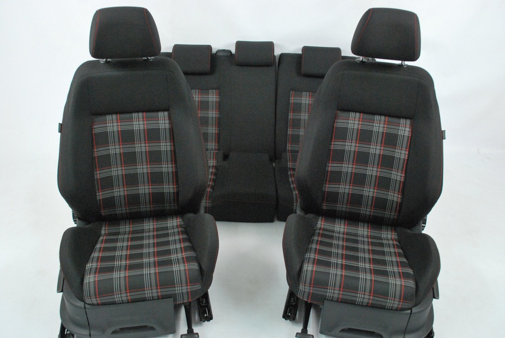 Fotele komplet boczki drzwiowe VW Polo GTI 6C