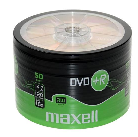Płyta DVD+R MAXELL MXD1650S+