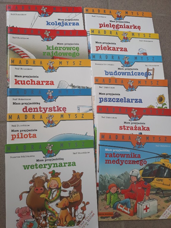 Mądra Mysz seria 15 książek