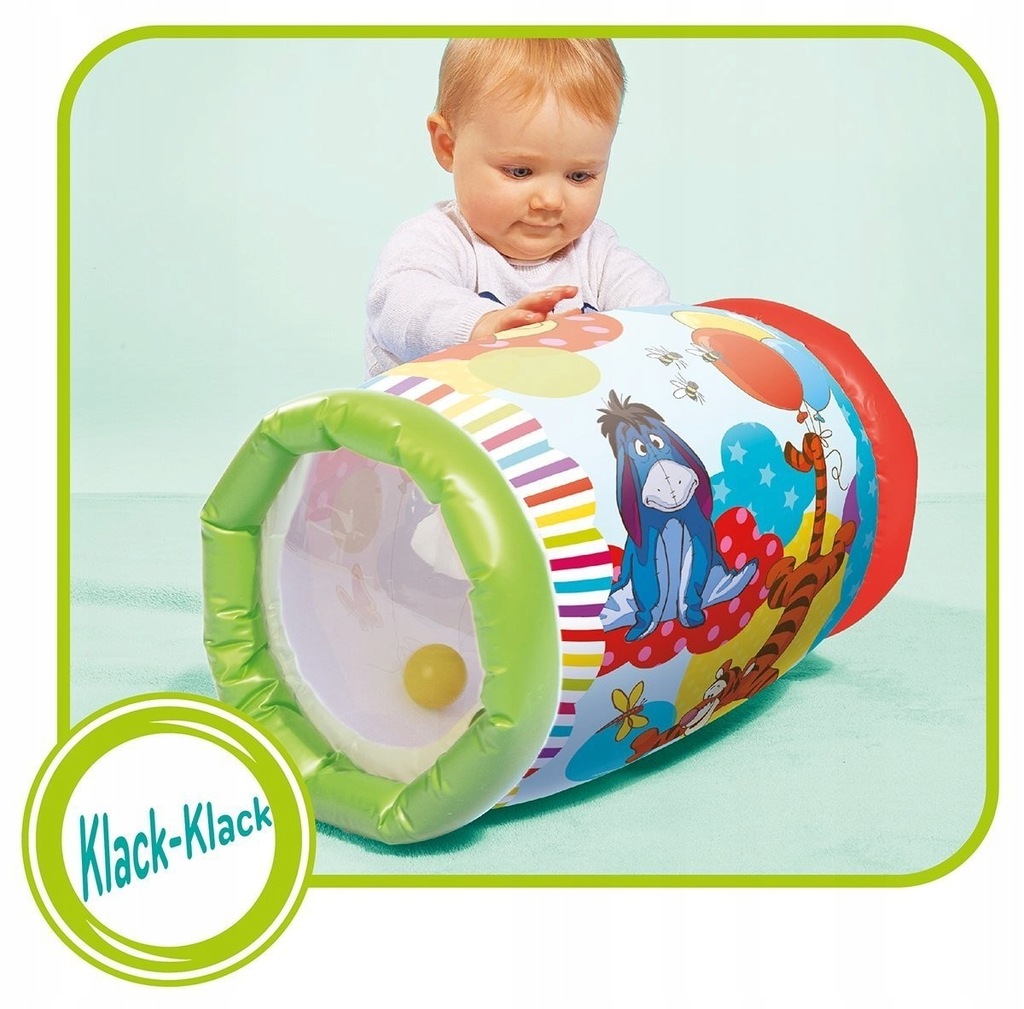 Walec Dmuchany Do Nauki Raczkowania Simba Kubus Puchatek Walec dmuchany do raczkowania - 7631891684