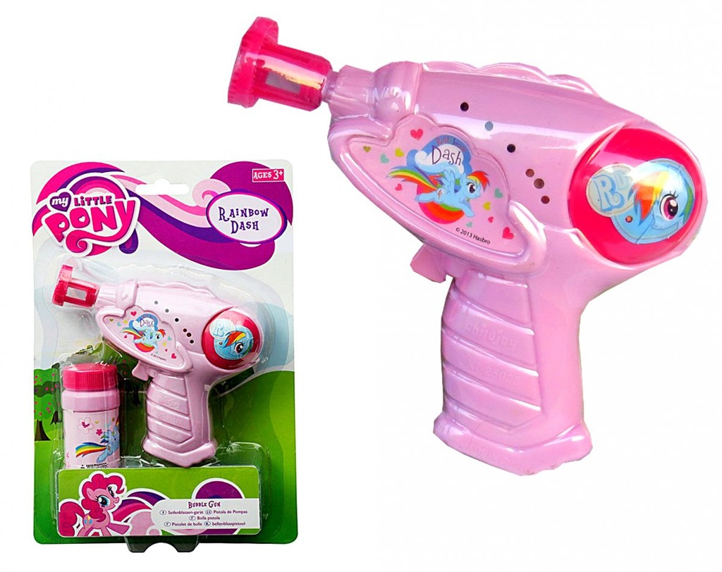 PISTOLET na BAŃKI My Little Pony DISNEY