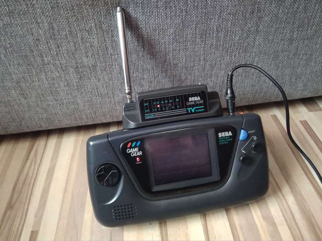 Konsola Sega Game Gear +Tuner TV