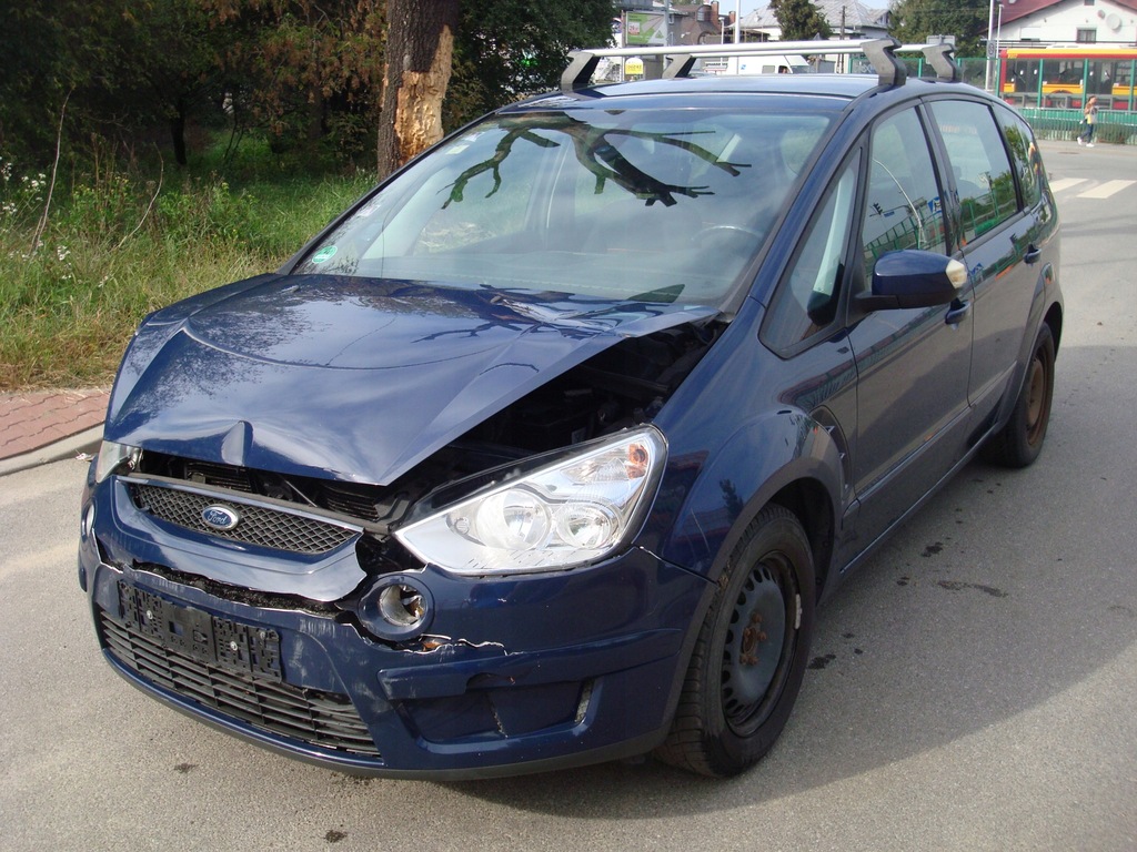 FORD S-MAX 2.0 BENZYNA 7 OSÓB USZKODZONY Z NIEMIEC