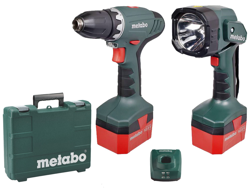 METABO BS12 wkrętarka lampa 12V/1,7Ah ROBO-KOP