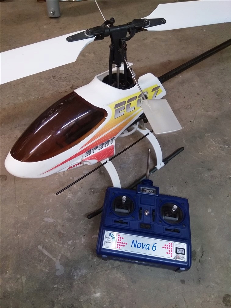 Helikopter śmigłowiec Ikarus Eco 7 Sport RC Lexors