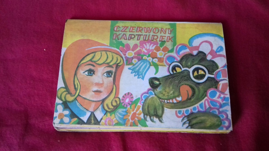 CZERWONY KAPTUREK - bajka rozkł. 3D - lata 70-te
