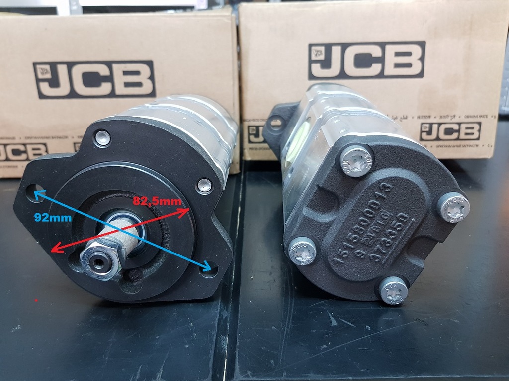 POMPA DO MINIKOPARKI JCB 8014 8015 8016 8018 ORG