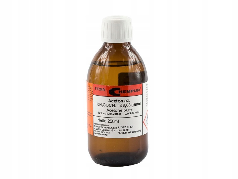Aceton cz. 250 ml Chempur
